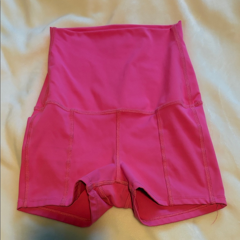 Tiger Friday High-Waist Hot Pink AXS Shorts